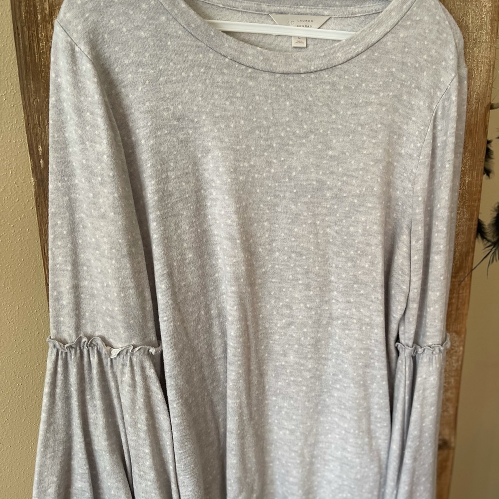 Lauren Conrad polka dot sweater